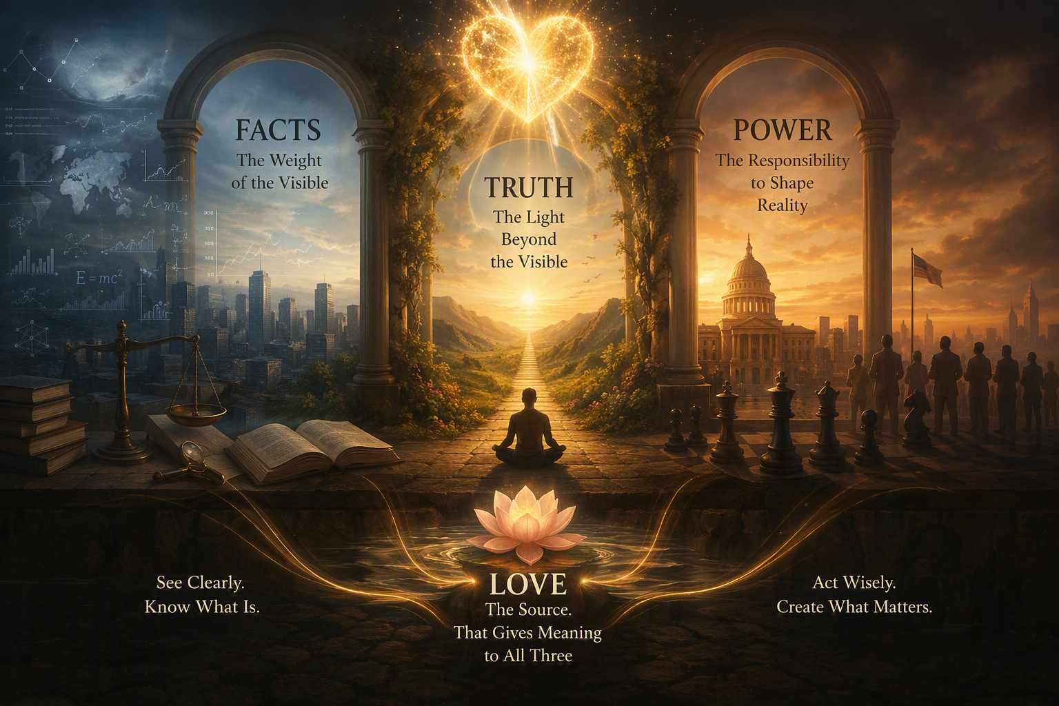 TRUTH - ACTION - POWER - LOVE